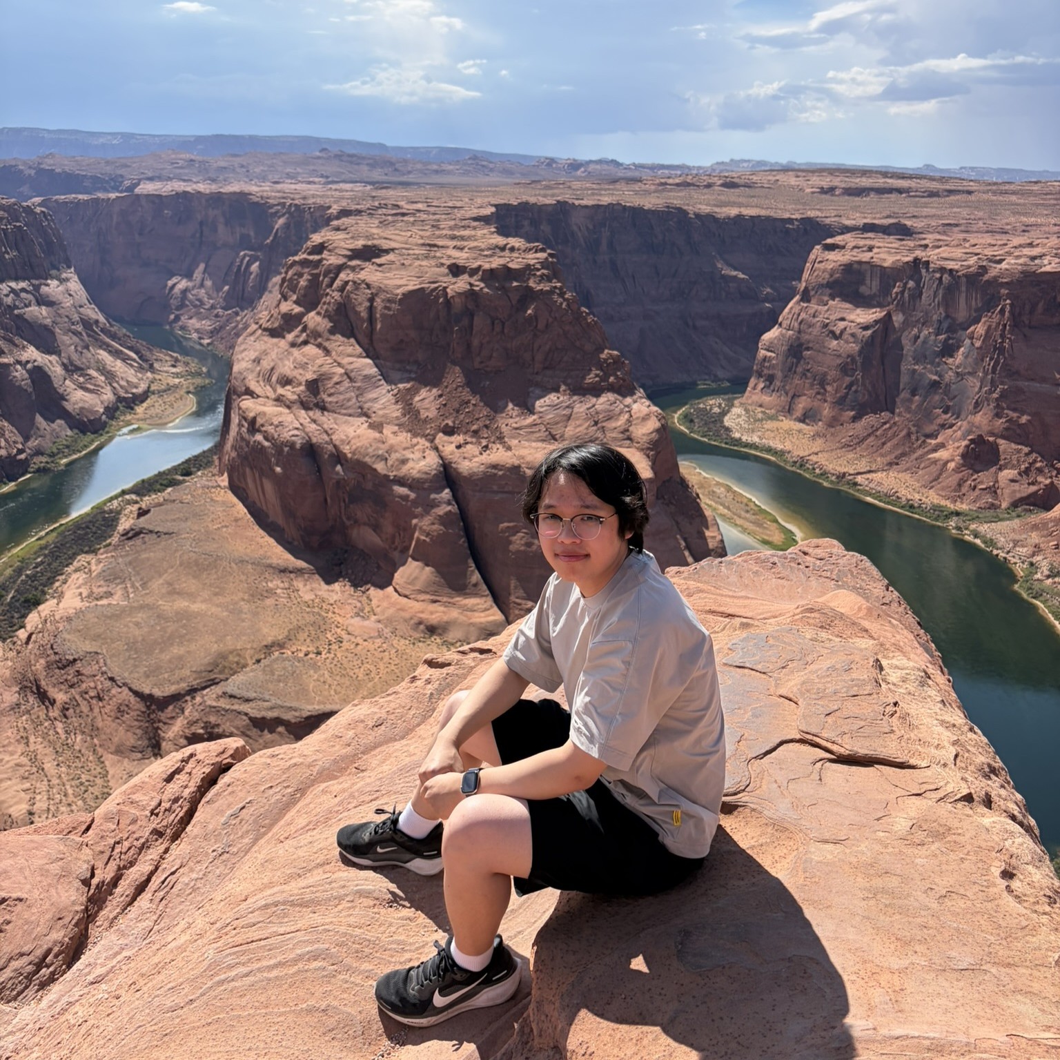 At the Horseshoe Bend